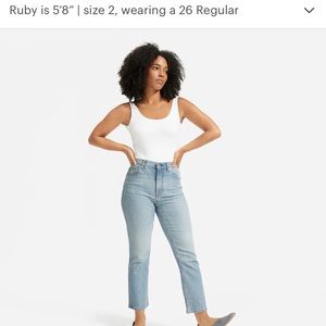Ever lane cheeky bootcut jeans